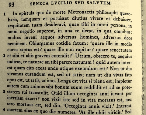 Una frase di Seneca per ricordare Luciano Lischi